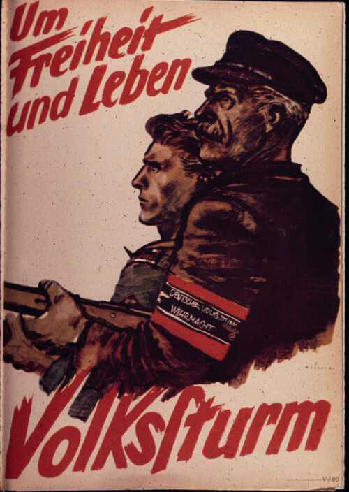 volkssturm poster