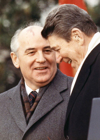 gorbachev and reagan