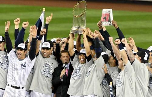 yankees celebrate