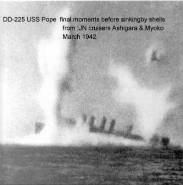 uss pope final moments