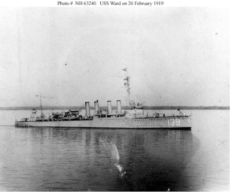 USS Ward 1919