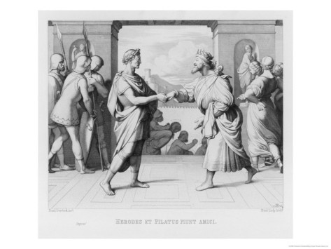 friedrich-overbeck-pilate-and-herod-resolve-their-differences-and-pilate-hands-jesus-over-to-herod-s-jurisdiction