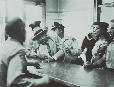 Martin Luther King being arrested in Montgomery, Alabama 1963_jpg