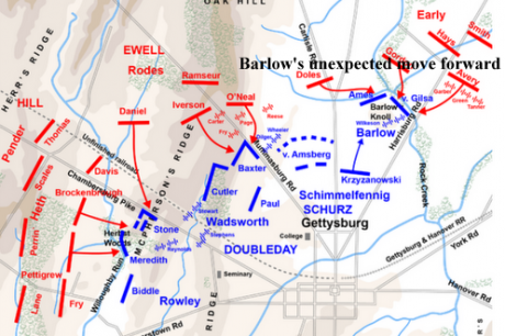 XI_Coprs_July_1_Gettysburg_Barlows_advance_thumb