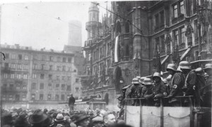 Hitler-Putsch, M¸nchen, Marienplatz