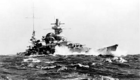 Kriegsmarine-Scharnhorst-class-battlecruisers-battleship-KMS-Scharnhorst-during-operation-Berlin-04